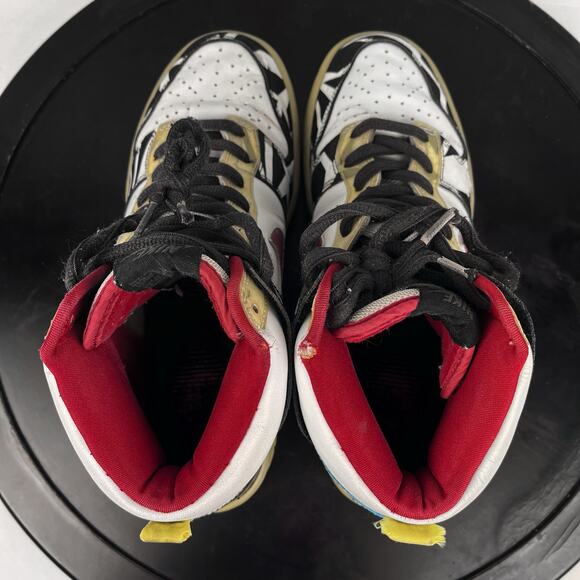 Size 8.5 Nike SB Dunk High 2008 Thrashin Mens Y2K Vintage Dunks SBs Skate Shoes - Picture 7 of 16